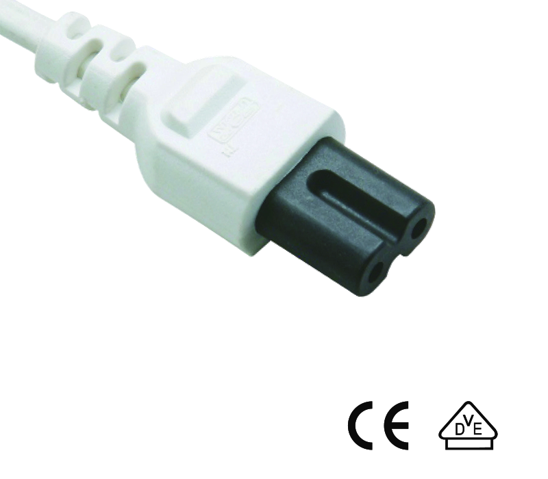 JT-ST2 IEC-stik hunstik C7 Overholder kinesiske og tyske standarder