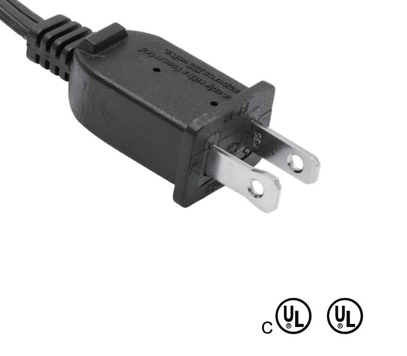FY-2R 13A 125V To-benet amerikansk standardstik med sikring