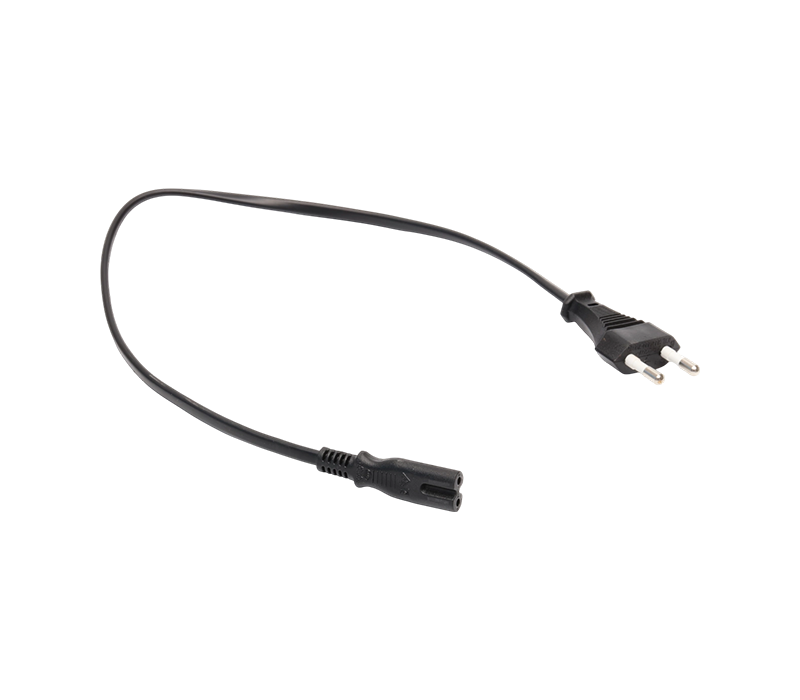 K2-3+ST2/FY-ST2 2,5A 250V Korea 2-benet stik med IEC-stik C7