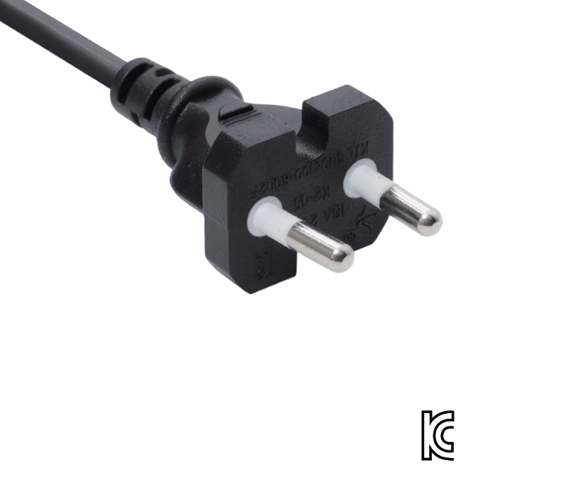 K2-15 16A 250V Korea 2-pin værktøjsstik