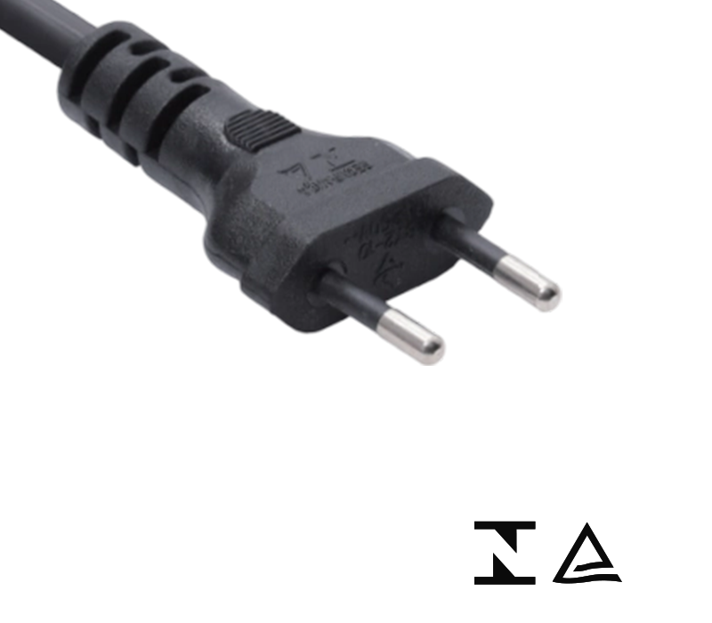 BY2-10 10A 250V to-benet brasiliansk stik