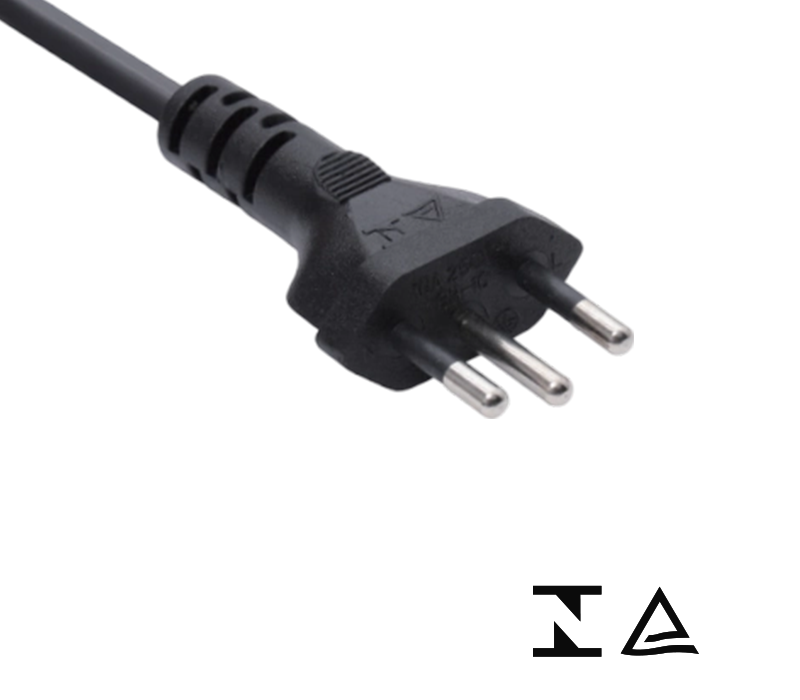 B3-10 10A 250V trebenet brasiliansk stik