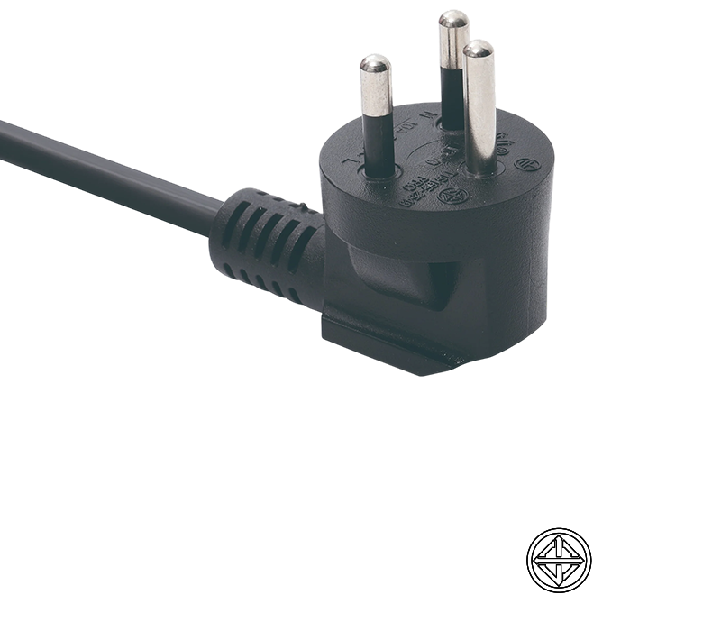 T3-3/6/10/16 16A 250V Thailand trebenet 90-graders vinklet stik