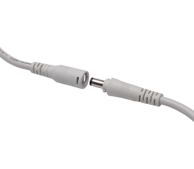 DC5x5x2.1 Han/hun Snap-Lock-stik