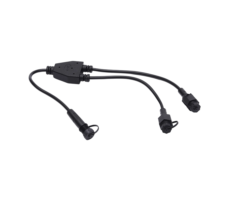 IP67 han/hun Y-formet stik