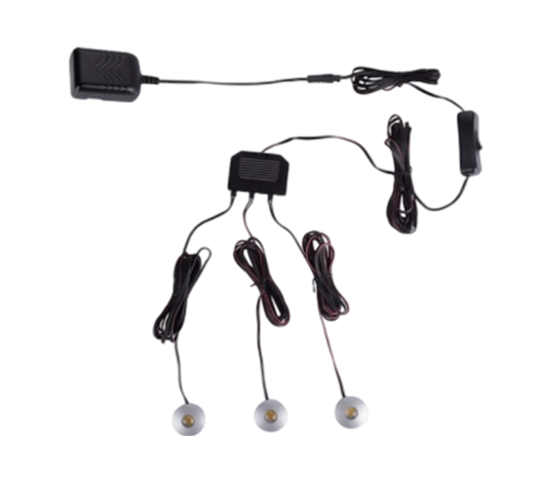 CLS-04 Kabinet Trim Lights ABS plastikhus med malet finish
